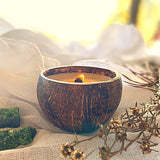 Portavelas perfumado de cáscara de coco OEM ODM, cuenco de coco ecológico natural hecho a mano, precio competitivo para ocasiones de boda - Product Image 2