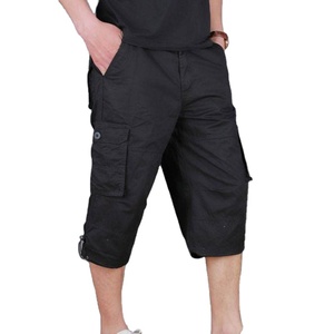 กางเกงขาสั้นผู้ชาย ผ้าแคนวาส 100% ผ้าฝ้าย ระบายอากาศได้ดี สวมใส่สบาย รับผลิตตามแบบ OEM พร้อมสกรีนโลโก้ ขายส่ง - Product Image 3