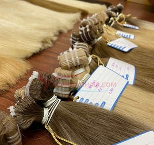 Cinta recta vietnamita en extensiones de cabello, venta al por mayor, cabello humano Remy, textura suave y sedosa, brillo suave - Product Image 1
