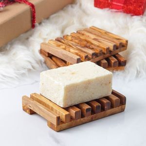 Best Selling Handmade Wood <b>Soap</b> <b>Holder</b> and Case Quality Different Sizes <b>Soap</b> Rack Dish with Handles for Bathroom or Shower Use - Product Image 6