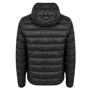 OEM Men Thicken padded Puffer Jacket waterproof windbreaker with Hooded <b>Coat</b> Custom Winter Warm Full Zipper wear Outwear jacket - Product Image 3