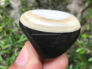 แหวนควายธรรมชาติทำจากเขาควายเป็นชิ้นใหญ่เป็นของขวัญสำหรับเขาวงแหวนโบโฮของเธอ - Product Image 6