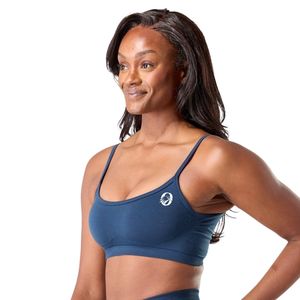 <b>Blue</b> Women's Performance Sports <b>Bra</b> Breathable Activewear <b>Bra</b> for Gym Workout Running Yoga Fitness Exercise - Product Image 3