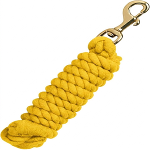 Factory Wholesale Cotton Horse Lead Rope Luxury rose gold Snap Hook Custom handmade Horse Lead and Accessories - Product Image 4