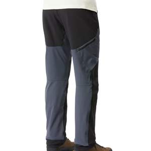 Pantalon de randonnée tactique imperméable à deux tons noir marine pour homme, avec fermeture éclair, en tissu ripstop technique, cargo, OEM ODM - Product Image 2