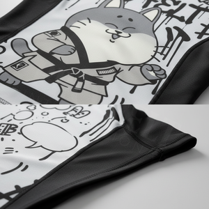 Camiseta de Compresión con Diseño de Logotipo Personalizado, Manga Larga, para Entrenamiento de MMA y BJJ, Talla Personalizada, para Gimnasio y Fitness - Product Image 4