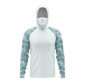 Haut de protection unisexe à capuche zippé en polaire à manches longues, 80 % nylon, anti-plis, coupe oversize, style streetwear, pour l'hiver et la natation - Product Image 2