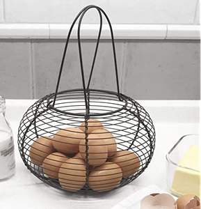 Support décoratif en fer pour œufs, pour la cuisine, améliore l'esthétique visuelle tout en gardant les œufs en sécurité - Product Image 6