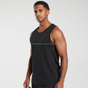 เสื้อกล้ามผู้ชายผ้าฝ้ายระบายอากาศ แห้งเร็ว สไตล์ลำลอง แบบถัก ราคาส่ง แข่งขันได้ - Product Image 3