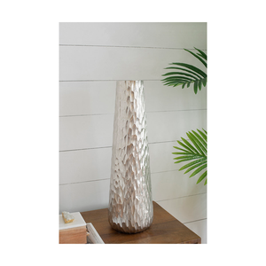 Elegant Aluminium <b>Flower</b> Vase for Living Room, Dining Room and Office Decoration with Fresh and <b>Artificial</b> <b>Flower</b> Arrangements - Product Image 4