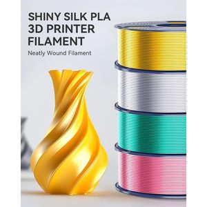 Filamento di Seta 3D da 1,75mm per Stampanti, PLA Lucido con Superficie Liscia e Setosa, Facile da Stampare per Stampanti 3D - Product Image 4