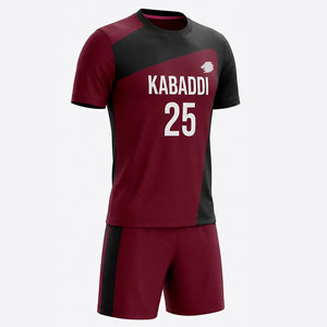 Uniforme de Kabaddi Hecho a Medida, Nombre del Equipo Personalizado, Uniforme de Kabaddi Ligero de Alto Rendimiento para Equipos Deportivos - Product Image 1