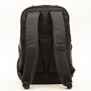 Large Capacity Business Travel Bag <b>Black</b> Leather Casual <b>Backpack</b> Simple Waterproof <b>Backpack</b> - Product Image 5