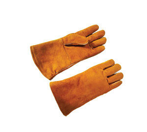Gants de soudage en cuir avec design à pouce volant, respirants/confortables, résistants à la chaleur, équipement de sécurité, protection contre les éclaboussures de métal fondu pour - Product Image 6