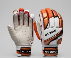 ถุงมือคริกเก็ต HIT ZONE Elite หนัง PU คุณภาพพรีเมียม จับกระชับมือ ทนทาน น้ำหนักเบา ประสิทธิภาพสูง ไซส์ XXL สำหรับผู้ใหญ่ทุกเพศ - Product Image 3