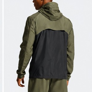 Conjunto de Chaqueta y Pantalones Cortavientos Ligeros para Hombre, con Paneles de Color, Impermeables, con Capucha, para Correr, Senderismo y Actividades al Aire Libre, OEM ODM - Product Image 4