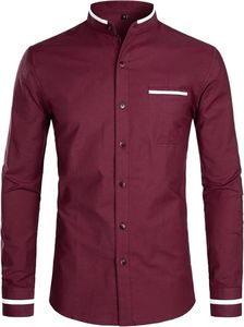 Camisa de Vestir para Hombre, Diseño Estampado Premium, Tela Satén Suave, Manga Larga, Casual, Formal, Transpirable, con Logotipo Personalizado - Product Image 5