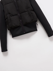 Chaqueta Larga de Forro Polar con Capucha para Mujer, Nueva Colección Invierno 2025, Estilo Casual, Ajustada, Elástica, con Detalles en Satén - Product Image 4