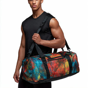 Sacs de sport sublimés pour la gym, sacs de sport imprimés pour l'entraînement et le fitness, sacs de sport imprimés à double sangle, fabricants de sacs de sport imprimés - Product Image 1