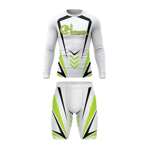 เสื้อรัดรูปกันแดดแบบขายส่ง แห้งเร็ว พิมพ์ลายแบบซับลิเมชั่น - Product Image 1