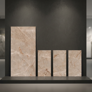 Carreaux de céramique en porcelaine émaillée Vistaar Cosmic Grey 800x1600mm, finition pierre grise, pour projets hôteliers - Product Image 5