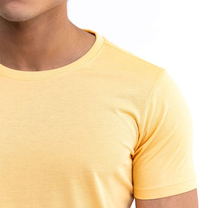 Camiseta de Manga Corta para Hombre, 100% Algodón Tejido, Transpirable, de Secado Rápido, Estilo Urbano, Logotipo Personalizado, MOQ Bajo, Venta al Por Mayor - Product Image 5