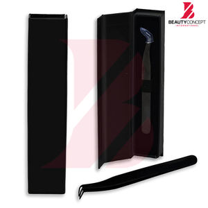 Pinzas de Acero Inoxidable para Extensión de Pestañas, Pinzas Rectas de Alta Precisión para Injerto de Pestañas y Cejas, Herramientas de Maquillaje - Product Image 6