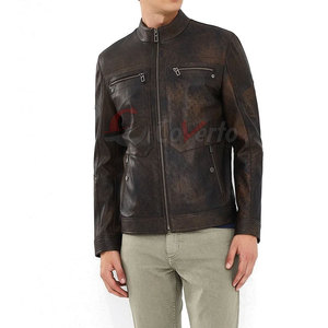 Custom Design <b>Leather</b> <b>Jacket</b> Solid Color <b>Men</b> <b>Leather</b> <b>Jacket</b> Streetwear <b>Men</b> <b>Leather</b> <b>Jacket</b> For Sale - Product Image 6