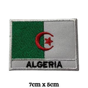 Parche Bordado con Bandera Nacional OEM, Pequeños Emblemas Termoadhesivos para Uniformes, Chaquetas, Ropa, Gorras, Viajes, Proyectos de Bricolaje y Decoración - Product Image 2