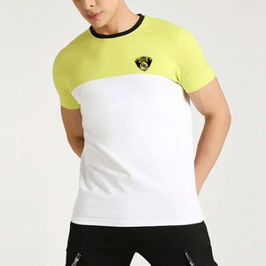 Camiseta de primera calidad para hombre, corte holgado, estampada, 100% algodón, contraste de color, mejor material, camiseta para hombre al por mayor - Product Image 3