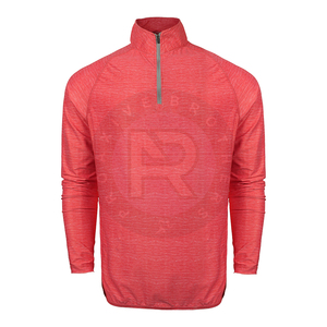 <b>Men</b> Quarter Zipper Sweatshirt Long Sleeve Stand Collar Casual <b>Pullover</b> Top Soft Warm Comfortable Sports Training - Product Image 1