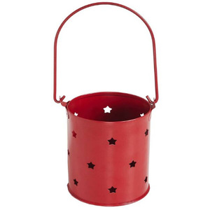 New Design Metal Votives Handmade Votive Round Votive <b>Candle</b> Holders Votive <b>Candle</b> Holder Stars Cutout Barn <b>Red</b> - Product Image 5