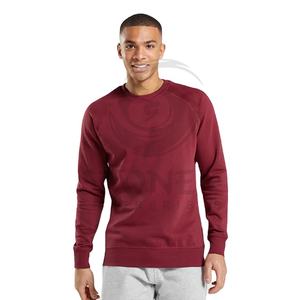 Sweat-shirt pour homme hiver lourd personnalisé en laine doublée de polaire avec motif solide et impression numérique logo personnalisé - Product Image 1