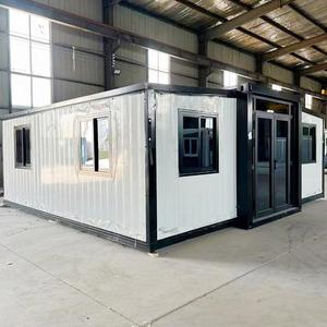 Maisons Modulaires de Luxe Portables 20ft 40ft Conteneur en Acier Extensible 2 3 Chambres Salle de Bain Mini Habitation Préfabriquée de Luxe - Product Image 1