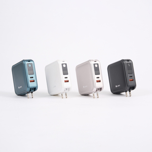 Banco de Energía con Cables Integrados 5 en 1, Cargador Portátil de Carga Rápida con Enchufe de CA para iPhone y Samsung, Ideal para Viajes - Product Image 2