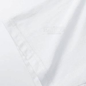 Camiseta de Manga Corta para Hombre, 100% Algodón, Cuello Redondo, Corte Regular, Color Blanco Sólido, Diseño Casual - Product Image 2