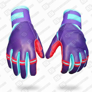 Gants de frappe de baseball professionnels en cuir véritable SAAR INDUSTRIES, pour droitiers/gauchers, personnalisables, légers, pour l'entraînement sportif - Product Image 3