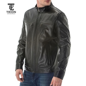 Veste en cuir décontractée pour hommes, style nouveau, tendance, haute qualité, prix abordable, vente en gros - Product Image 5