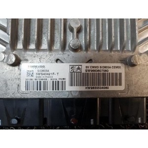307 ECU et modules informatiques d'occasion 9663607580 - Product Image 2