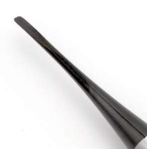 Proximator petit droit 2.5mm ligne noire à une extrémité Instrument d'extraction dentaire Ligame parodontal chirurgical en acier inoxydable - Product Image 2