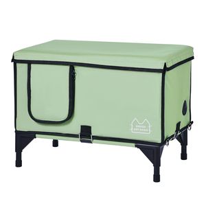 Cuccia Riscaldata per Gatti Pieghevole in Tessuto Oxford 900D con Timer e Temperatura Regolabile, Gabbia e Cuccia Rialzata per Animali Domestici - Product Image 3