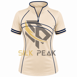 เสื้อเชิ้ตแขนสั้นสีดำสำหรับผู้หญิง แต่งขอบสีชมพู ผ้าฝ้าย 100% แห้งเร็ว เป็นมิตรกับสิ่งแวดล้อม ระบายอากาศได้ดี สวมใส่สบาย - Product Image 6