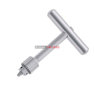 Stainless Steel Manual T Handle <b>Hand</b> <b>Drill</b> Jacobs Chuck Orthopedic Bone <b>Drill</b> High Quality Surgical Instrument Set Professional - Product Image 5