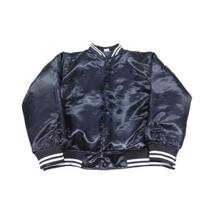 Meilleur prix hommes 100% polyester veste d'hiver personnalisé Premium col montant Letterman Streetwear doux chaud avant Logo Position - Product Image 1