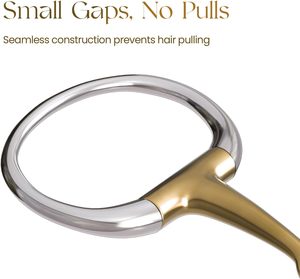 Premium Stainless Steel Horse Bit Durable Comfortable Control Training Riding Equipment for <b>Equestrian</b> Performance - Product Image 3