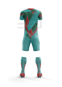 Conjunto de Uniforme de Fútbol de Primera Calidad, Transpirable y Ligero, 100% Poliéster, Pantalones Cortos de Fútbol, Nombre del Equipo Personalizado, Diseño Deportivo - Product Image 1