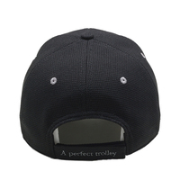 Casquette de baseball unisexe SAAR Industries personnalisable avec logo, respirante en maille, séchage rapide, haute qualité, 6 panneaux, ajustable, idéale pour les fêtes