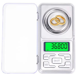 Báscula Digital de Bolsillo Mini Electrónica de 0.01g con Pantalla, para Joyería y Diamantes, en Oferta - Product Image 2