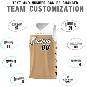 ชุดบาสเก็ตบอลแบบกำหนดเอง เสื้อและกางเกงขาสั้นแบบกลับด้านได้ ผลิตจากโพลีเอสเตอร์ 100% คอวี ตัดเย็บตามสั่ง พร้อมโลโก้ ชื่อ และหมายเลข สำหรับสโมสร ชมรม หรือทีมกีฬา - Product Image 4