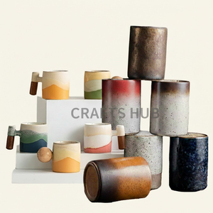 Mug en céramique de porcelaine fine 201-300 ml, grande capacité, compatible lave-vaisselle et micro-ondes - Product Image 4